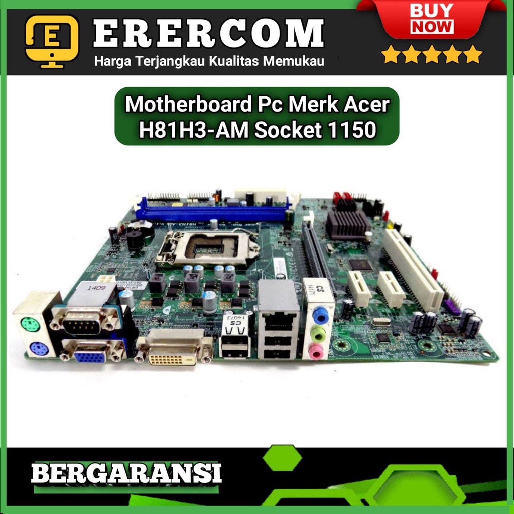 Jual Motherboard Mainboard Mobo Pc Merk Acer H H Am Haswell