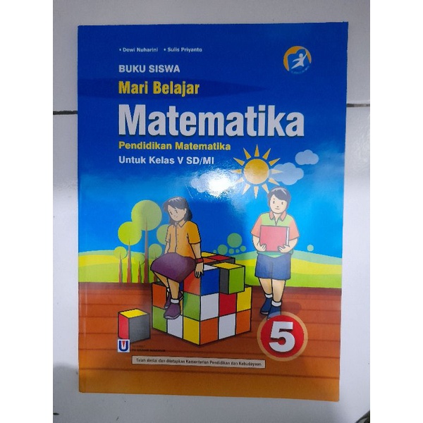 Jual Mari Belajar Matematika Kelas 5 CV Usaha Makmur Dewi Nuharini