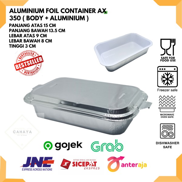 Jual Alumunium Foil Cup Ax Tutup Alumunium Foil Tray Ready