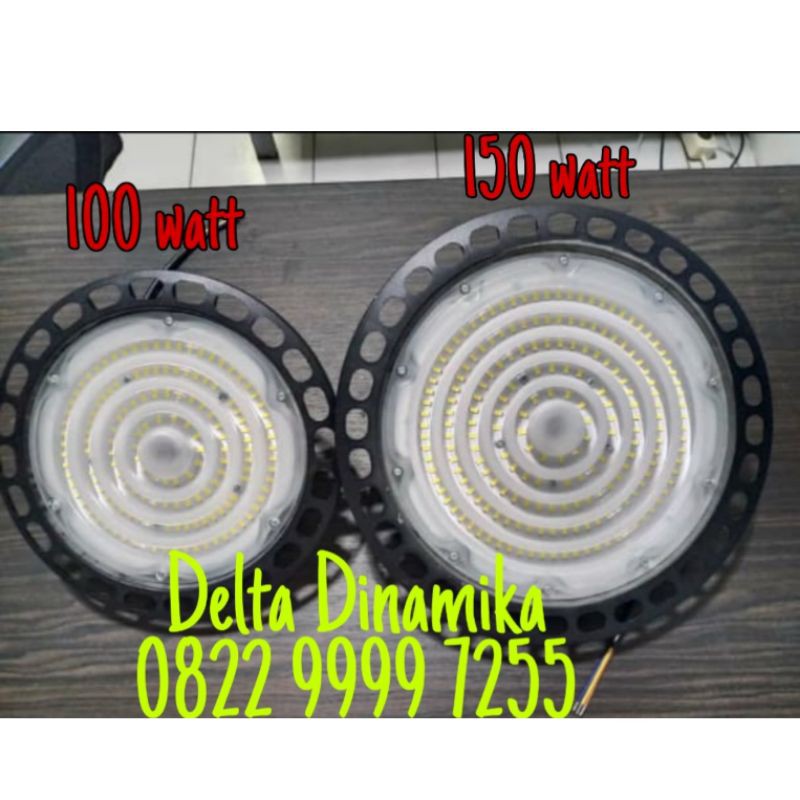 Jual Lampu Highbay UFO LED 150 Watt Lampu Led Industri Gudang 150 W