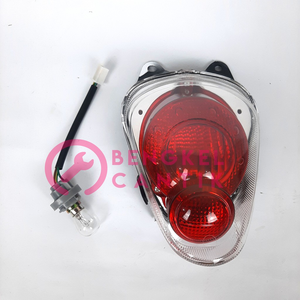 Jual Lampu Belakang Sen Stop Scoopy Fi Injeksi New Assy Lengkap