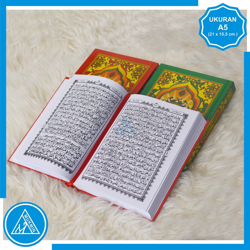 Jual Alquran Mushaf Non Terjemah Kertas HVS Putih Ukuran 21x15 5 Cm