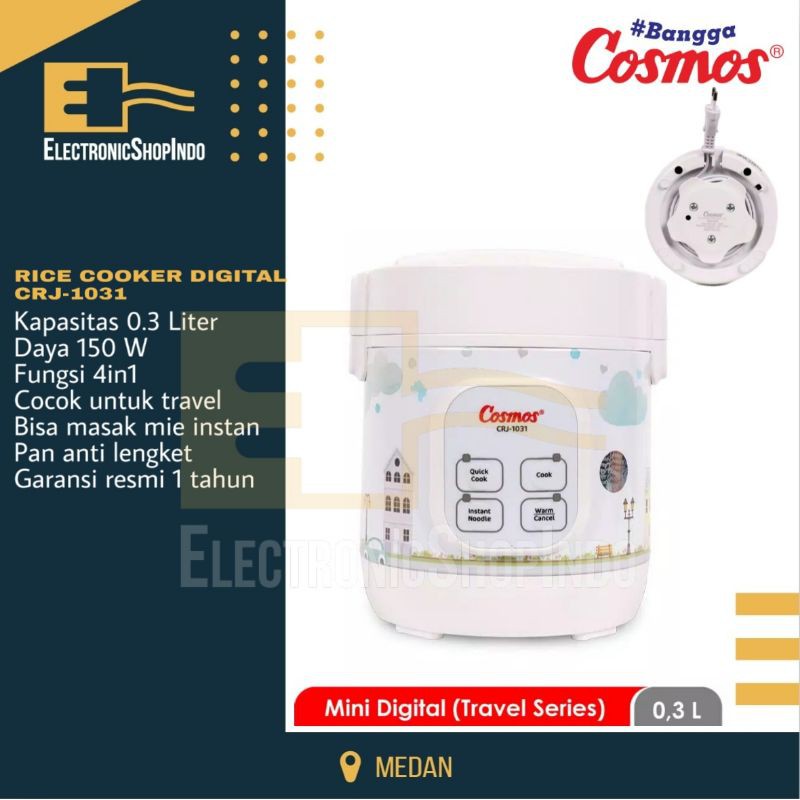 Jual Rice Cooker Digital Cosmos Crj Kapasitas Liter Magic