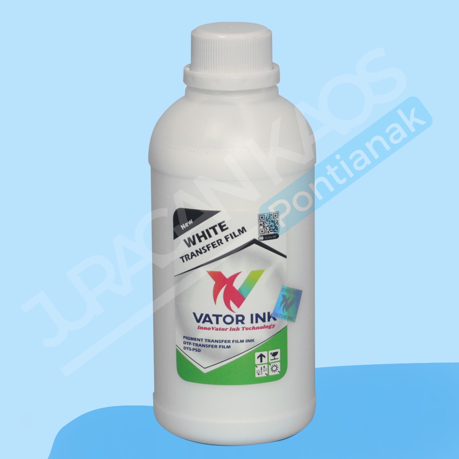 Jual Tinta Dtf Vator White Premium Quality Sablon Dtf Hasil Pekat Ml