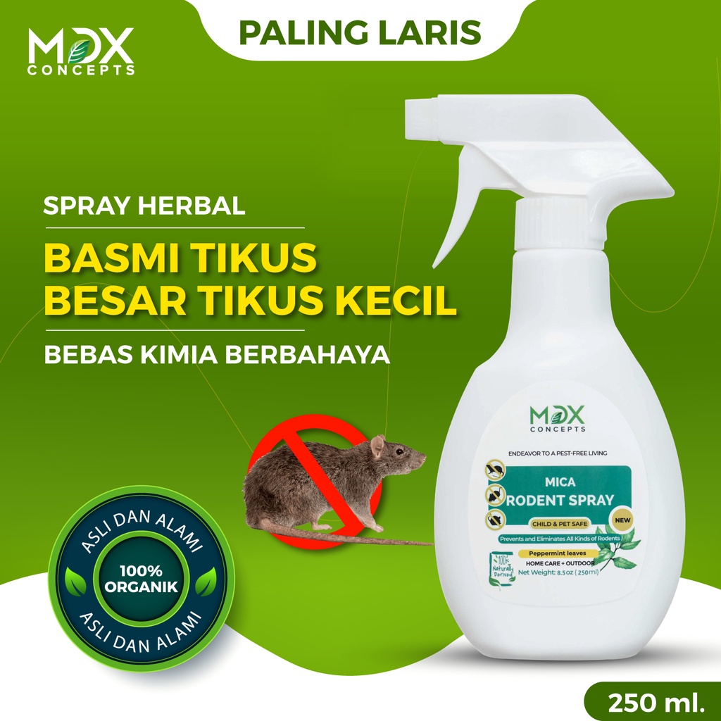 Jual MDX Concepts Natural Semprotan Pengusir Tikus Anti Tikus Alami