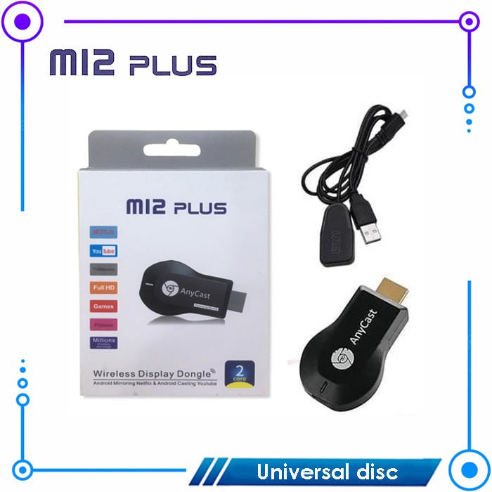 Jual Anycast M Plus Wifi Display Miracast P Tv Wireless Hdmi