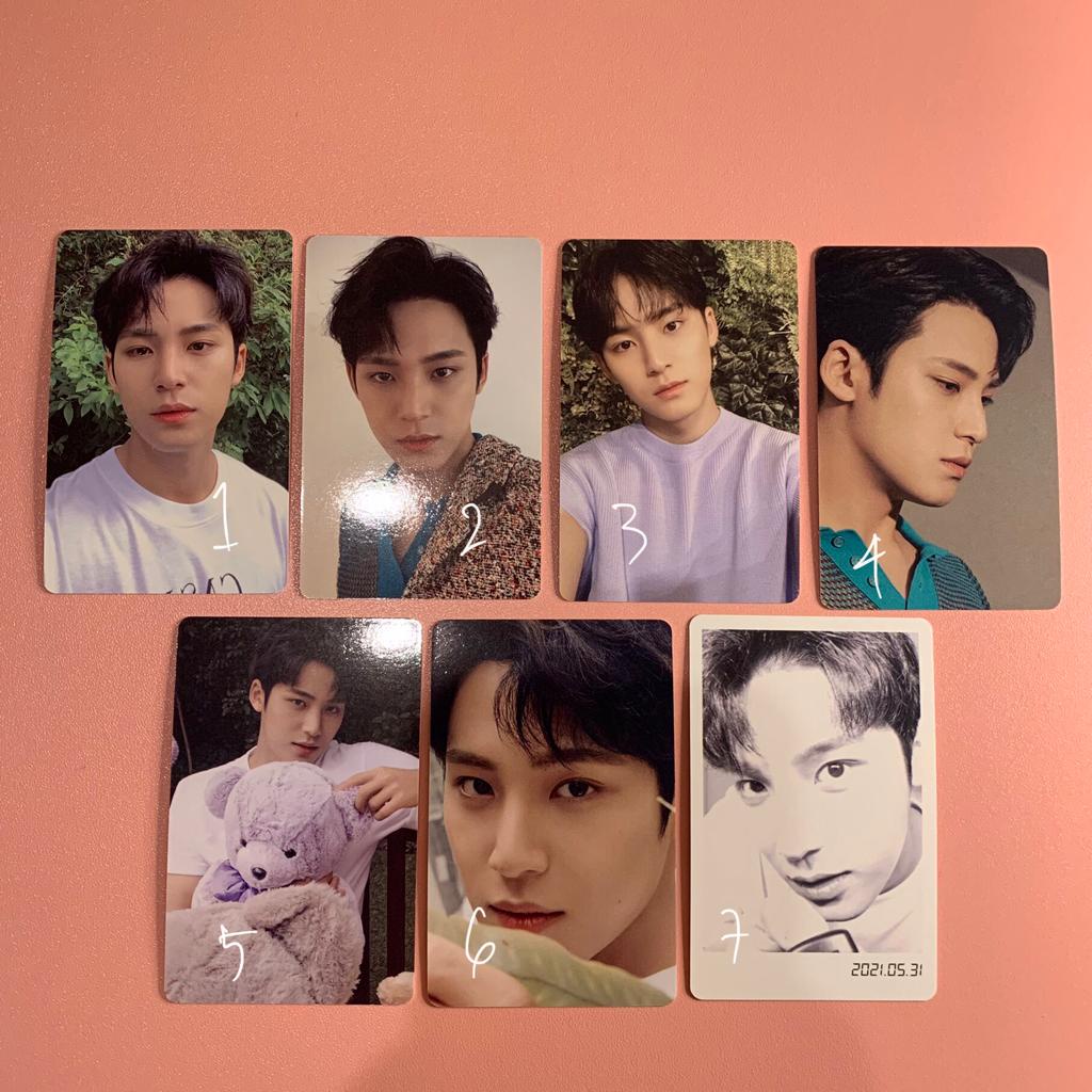 Jual Ready Stock Sharing Seventeen Dicon Mingyu Photocard Custom