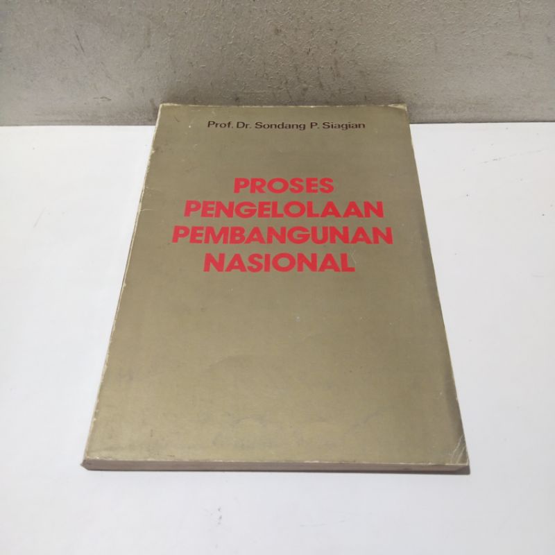 Jual Buku Obral Super Murah Buku Proses Pengelolaan Pembangunan