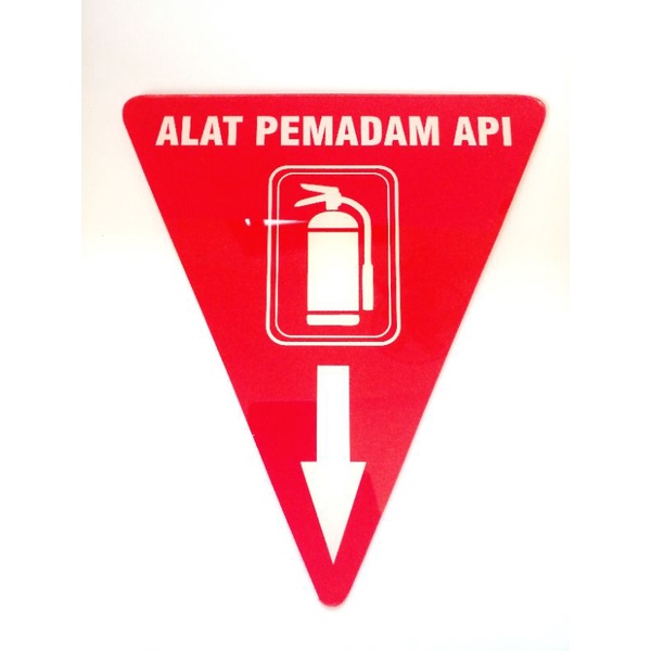 Jual Akrilik Tanda APAR Alat Pemadam Api Ringan Shopee Indonesia