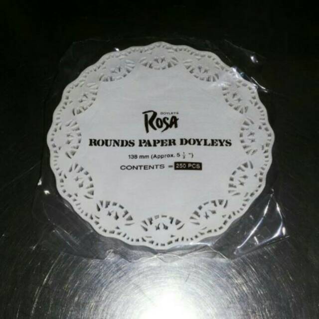 Jual Paper Doyleys Alas Toples Kertas Renda 5 5inc Tatakan Toples