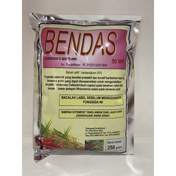 Jual Bendas 50 WP 250gr Fungisida Sistemik Karbendazim Shopee Indonesia