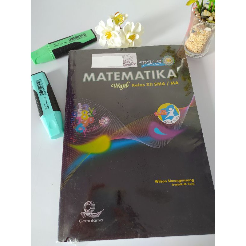 Jual Buku Matematika Wajib PKS Kelas XII 12 SMA MA Penerbit Gematama