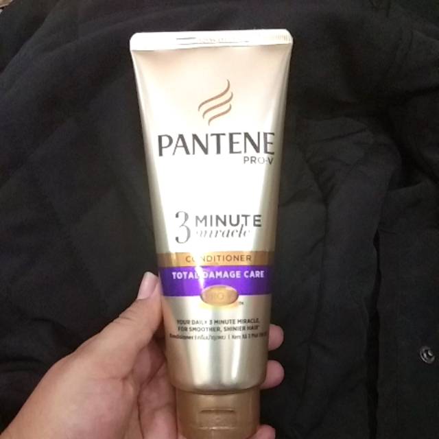 Jual Pantene 3 Minute Miracle Conditioner Total Damage Care 180 Ml