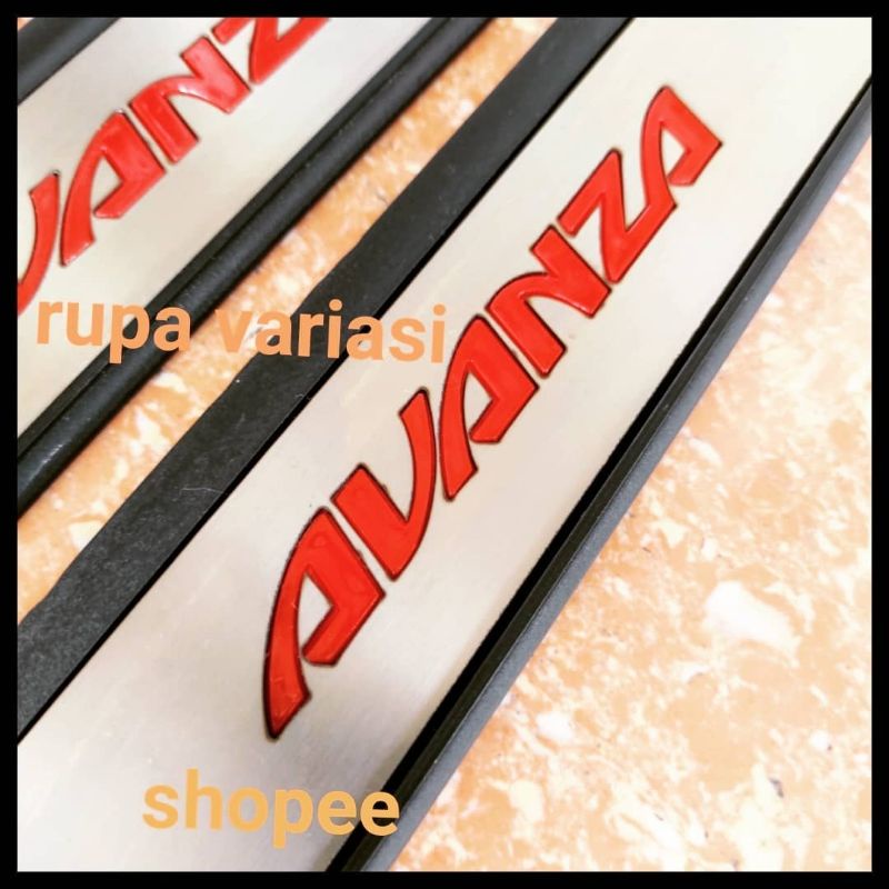 Jual Sill Plate Silplate Samping Pintu Mobil Toyota All New Avanza