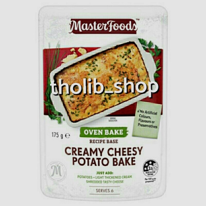 Jual Masterfoods Creamy Cheesy Potato Bake 175 Gr Shopee Indonesia