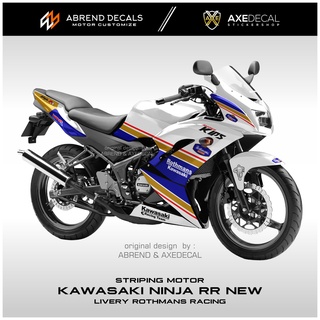 Jual Striping Ninja Rr New Livery Rothmans Racing Stiker Motor