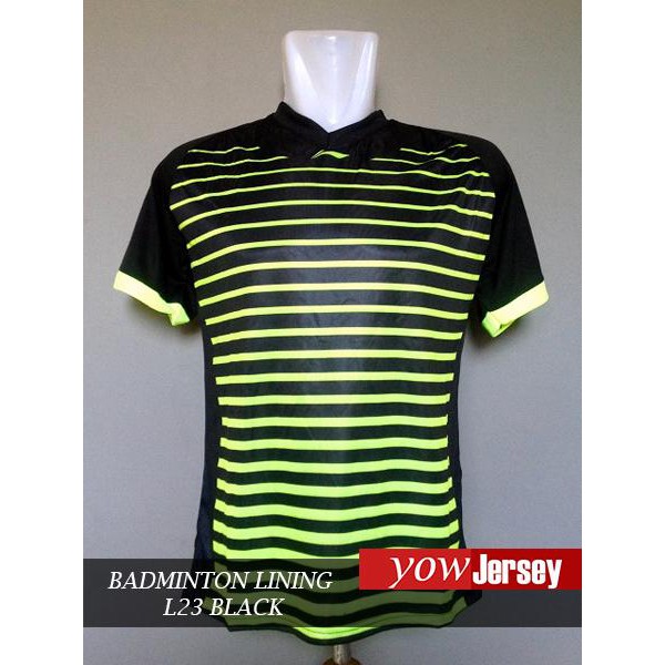 Jual Baju Jersey Baju Olahraga Kaos Badminton Jersey Bulutangkis Lining