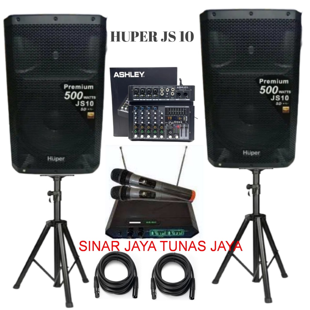 Jual Huper Speaker Aktif JS 10 15 Inch Original Speaker Aktif Huper