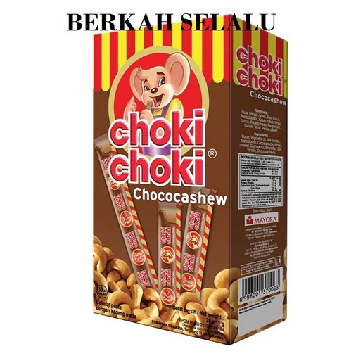 Jual Choki Choki Chococashew Isi Pcs Shopee Indonesia