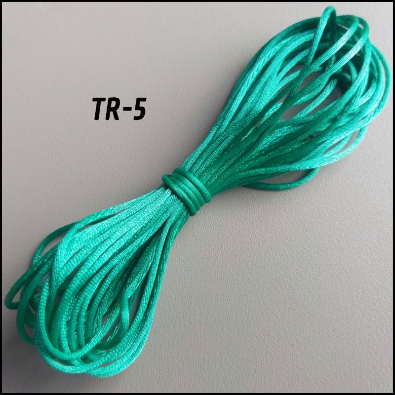 Jual 5 METER TALI SATIN China 1mm RRT Bahan Gelang Dan Kerajinan