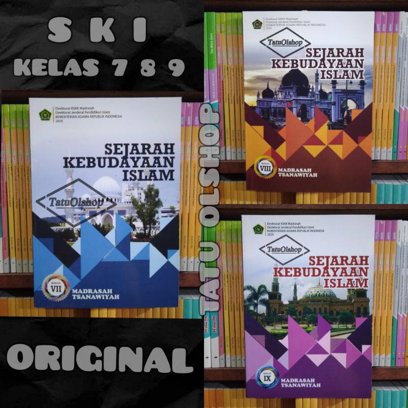 Jual Buku Ski Sejarah Kebudayaan Islam Mts Kelas Vii Viii Ix