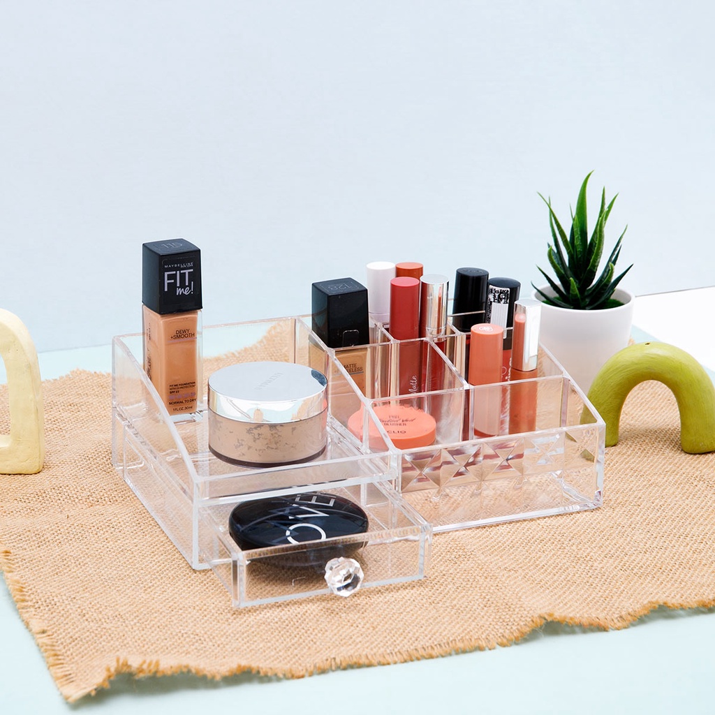 Jual Kunataruma Rak Kosmetik Make Up Acrylic Cosmetic Organizer