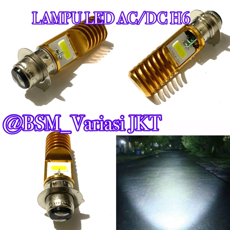 Jual Lampu Led Utama Depan Led Motor Bebek Dan Matic Soket H Led