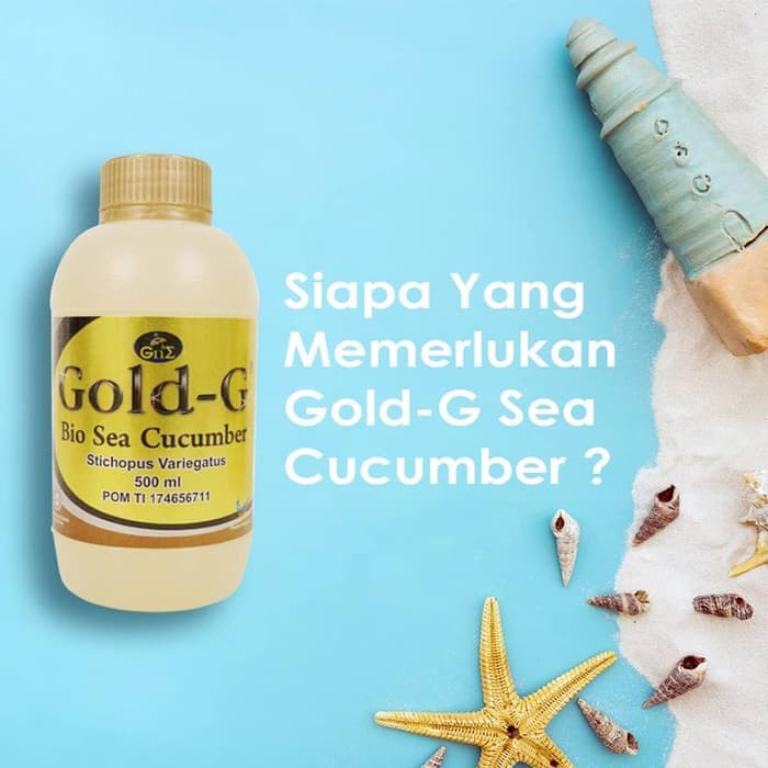 Jual Jelly Gamat Gold G Sea Cucumber Ml Original Shopee Indonesia