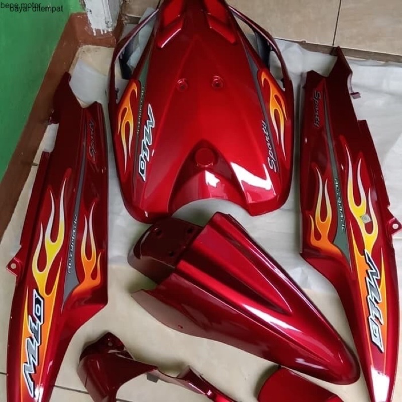 Jual Full Body Alus Yamaha Mio Sporty Merah Shopee Indonesia