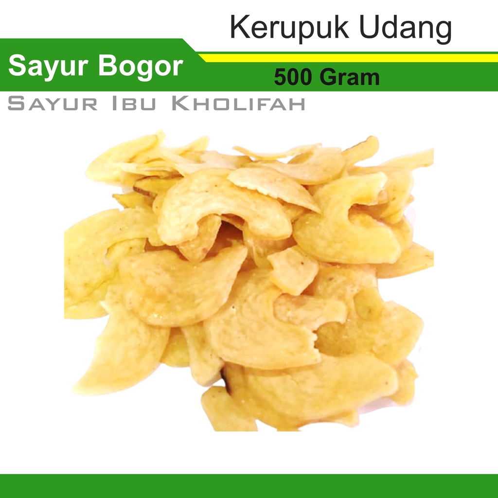 Jual Kerupuk Udang Super Gram Krupuk Mentah Bahan Pokok Sembako