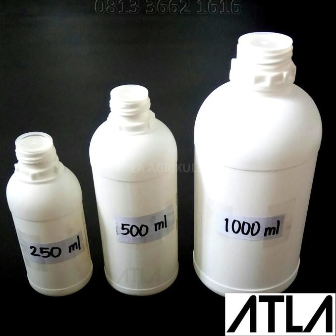 Jual BOTOL PLASTIK HDPE 500 ML AGRO LABOR KIMIA PUPUK 500ML BARU OB001