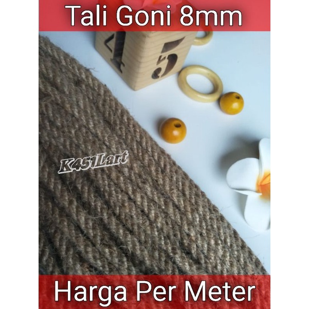 Jual Tali Goni 8mm Tampar Goni Tali Rami Shopee Indonesia