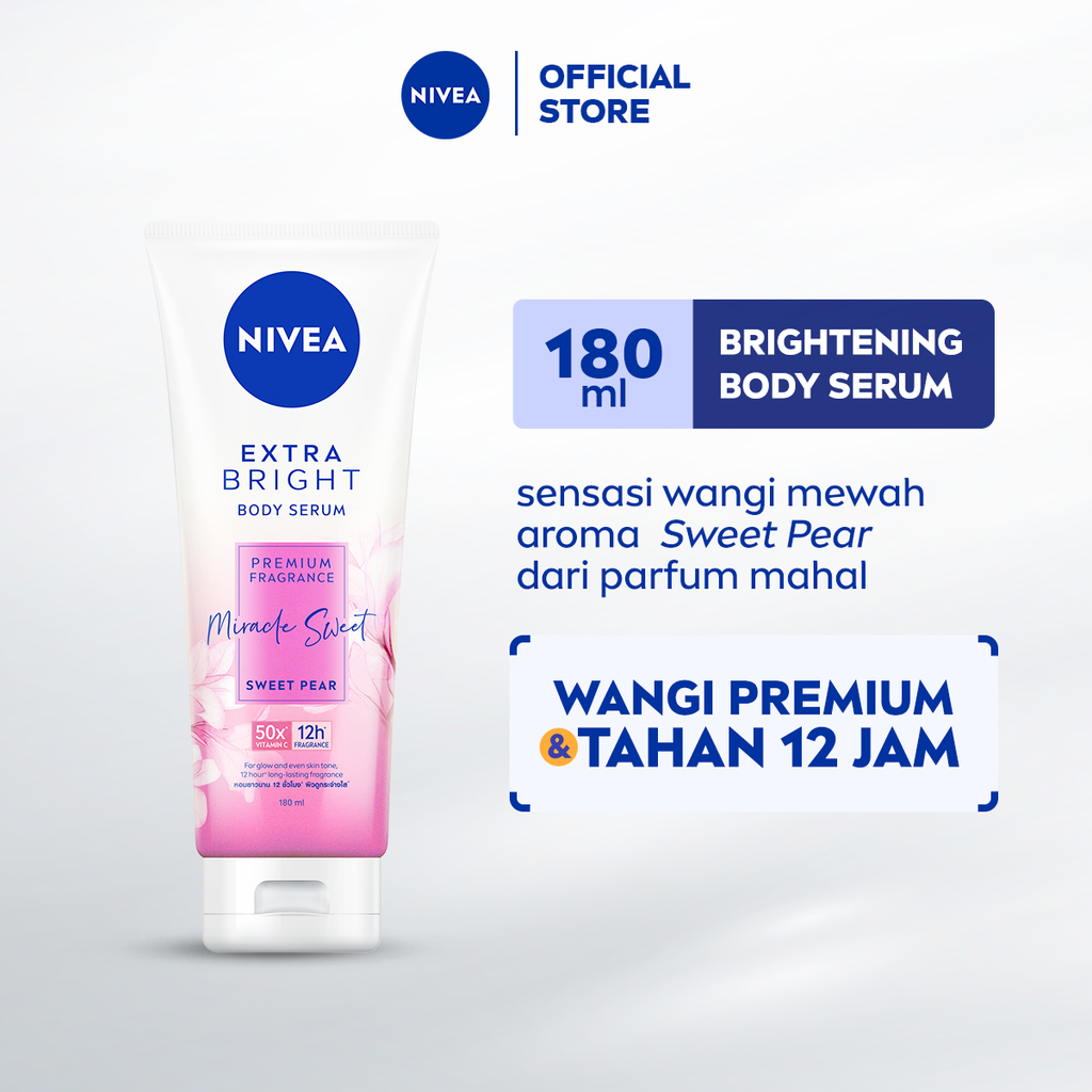 Jual Nivea Body Serum Extra Bright Premium Fragrance Miracle Sweet