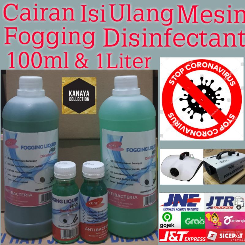 Jual Fogging Disinfectant Zone Cairan Fogging Liquid Cairan Isi