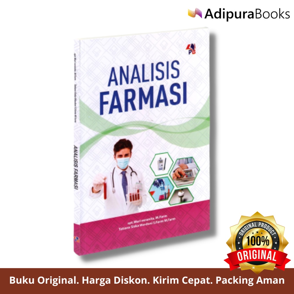 Jual Adipurabooks Farmasi Jilid Farmakokinetika Biofarmasetika