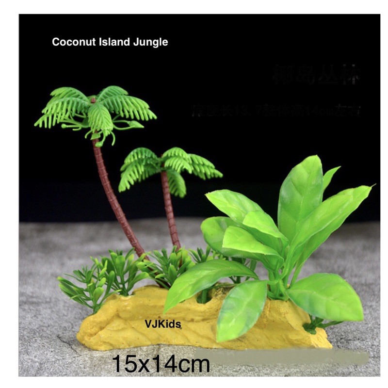 Jual Miniatur Pohon Utk Bermain Sensory Pajangan Diorama Maket