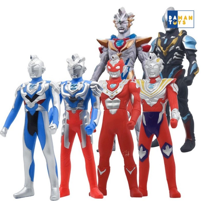 Jual Mantap Figure Ultraman Z Zero Mainan Ultraman Geed Orb Rosso