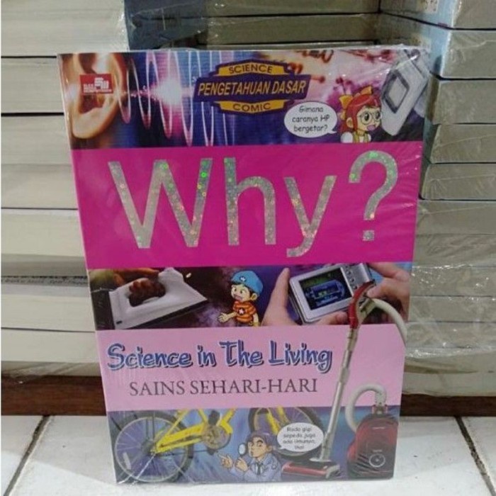 Jual BUKU KOMIK Why Science In The Living Sains ORIGINAL FULL COLOUR