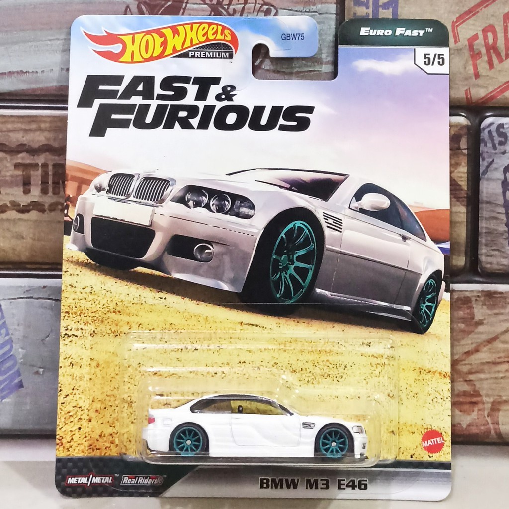 Jual Hot Wheels Premium Real Rider Fast Furious Euro Fast BMW M E