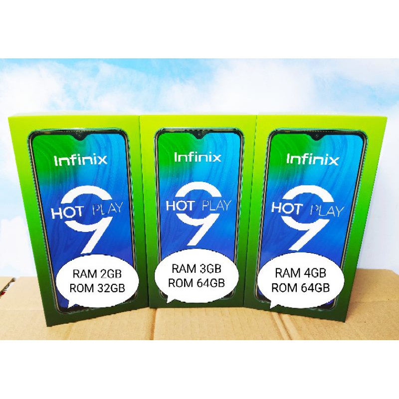 Jual INFINIX HOT 9 PLAY RAM 4 64GB GARANSI RESMI Shopee Indonesia
