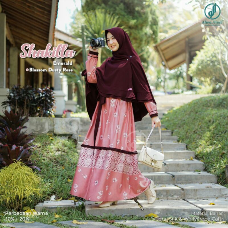 Jual Shakilla Gamis Set By Alwa Hijab Ready Shopee Indonesia