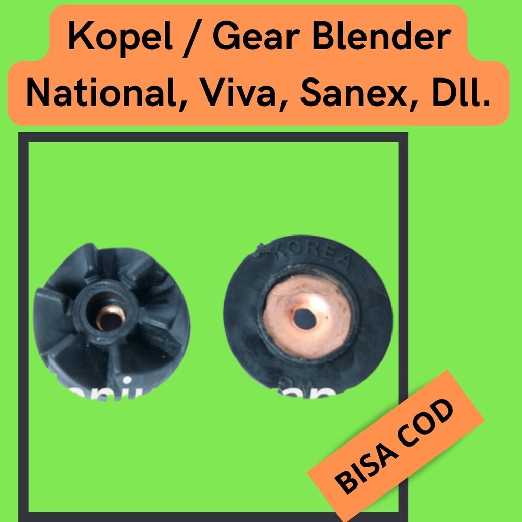 Jual Gigi Karet Kopel Drat Kecil Blender National Gear Upper Mounting