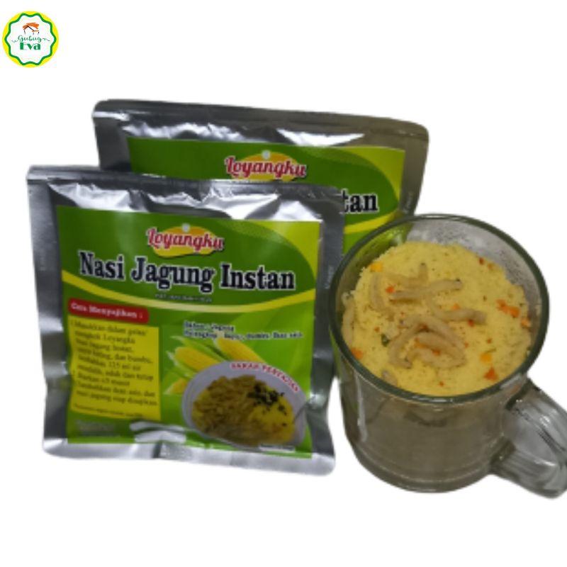 Jual Loyangku Nasi Jagung Instan Sachet Siap Seduh Shopee Indonesia