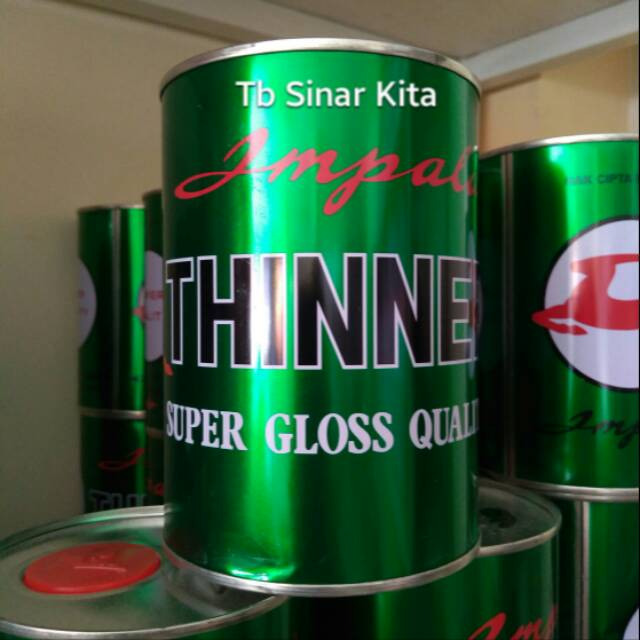 Jual Thinner Impala 1 L Tiner Impala Pengencer Cat Shopee Indonesia