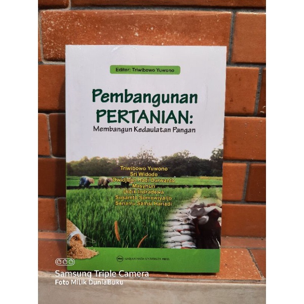 Jual Buku Origional Pembangunan Pertanian Membangun Kedaulatan Pangan