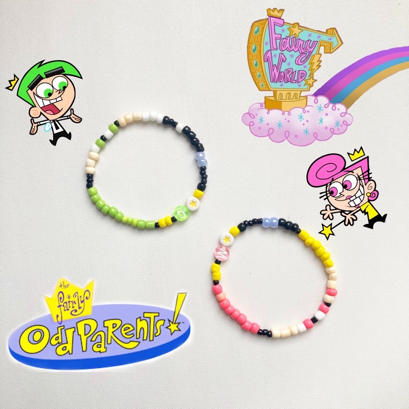 Jual Pre Order Baca Rules Gelang Manik Fairly Oddparents Inspired