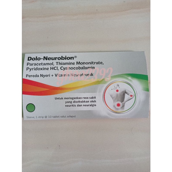 Jual Ada Dolo Neurobion Perlembar Isi Tablet Ori Order Aja