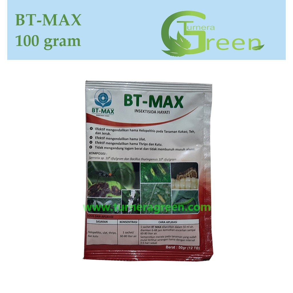 Jual BT MAX Bio Fungisida Mengandung Bacillus Thuringiensis Dan