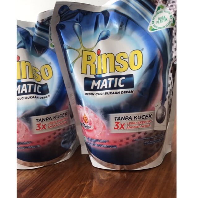 Jual RINSO Matic Front Load Liquid Pouch 1 45L Shopee Indonesia