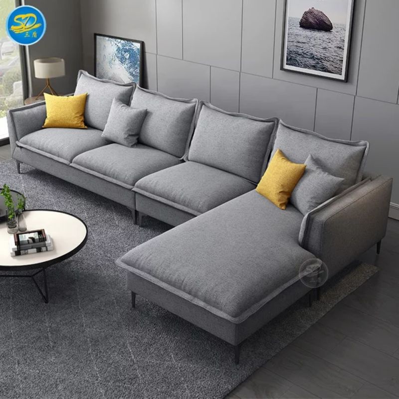 Jual Kursi Ruang Tamu Sofa Letter L Modern Mewah Terbaru Sofa Elegant